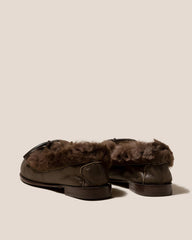 Hereu Soft Shoes | TILLA SHEARLING - Deconstructed Babouche - Women