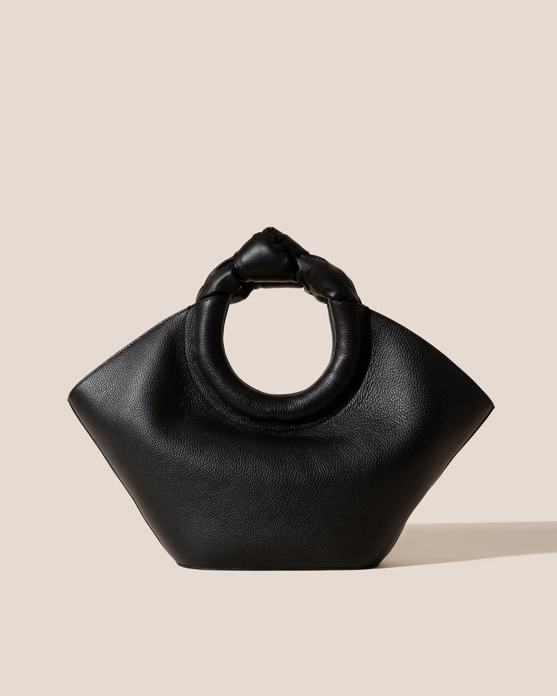 Hereu Tote Bags | CASTELL GRAINY - Knotted-handle Leather Tote Bag - Women