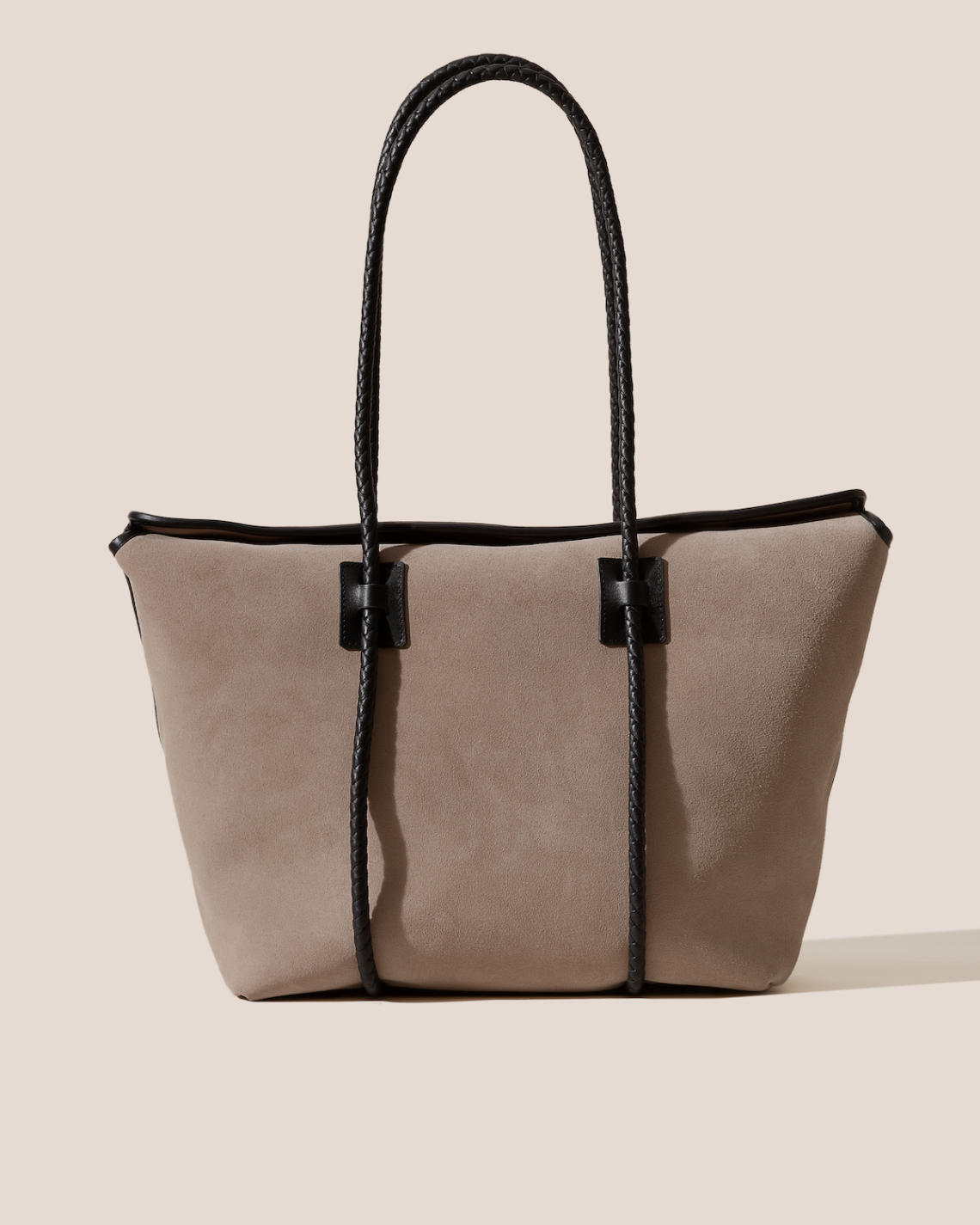 Hereu Tote Bags | FORNA TOTE SUEDE - Leather Framed Shoulder Bag - Women/Men