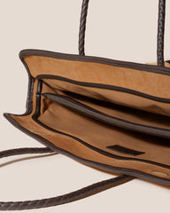 Hereu Tote Bags | FORNA TOTE SUEDE - Leather Framed Shoulder Bag - Women/Men