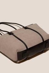 Hereu Tote Bags | FORNA TOTE SUEDE - Leather Framed Shoulder Bag - Women/Men